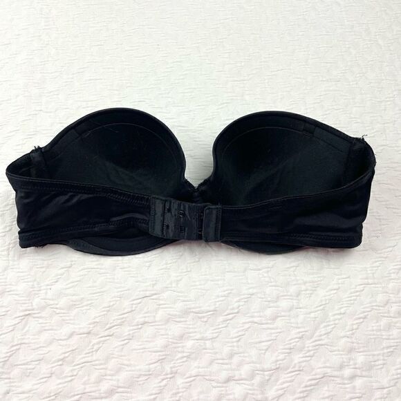 BUY 1 GET 1 FREE Bali 32c black strapless bra supportive - Picture 3 of 7